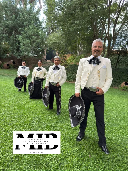 Cuarteto de mariachi en Barcelona