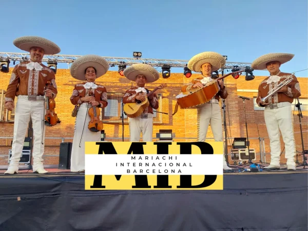 Mariachi de cinco músicos en Barcelona para eventos y celebraciones