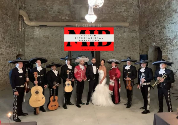 Mariachi de 9 músicos en Barcelona