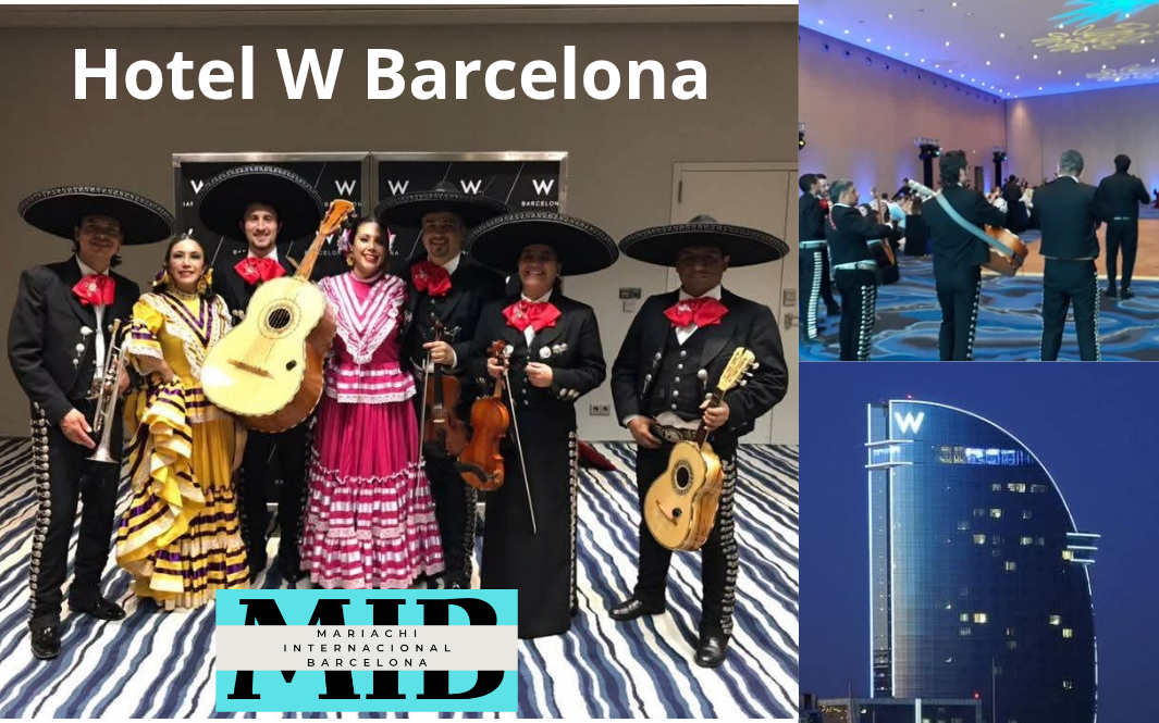 Mariachis en hoteles barcelona  - hotel Vela hotel W bcn